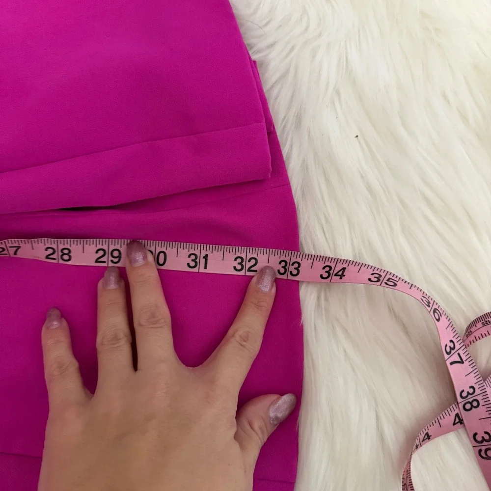 BEBE - Pink Fit & Flare Sundress - Picture 9 of 9